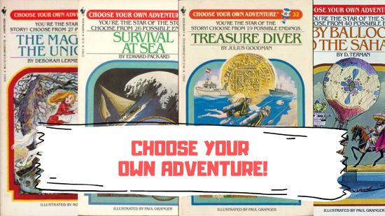 Best Choose Your Own Adventure Books Edward Packard RA Montgomery 80s books